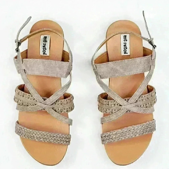 Not Rated Shoes - Not Rated Women's Sandals Size7 Grey Manmade Linning & Upper